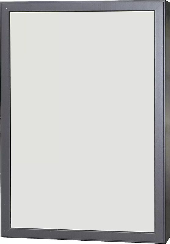 Werbevitrine CITY-LIGHT einseitig, in RAL 7016 anthrazitgrau