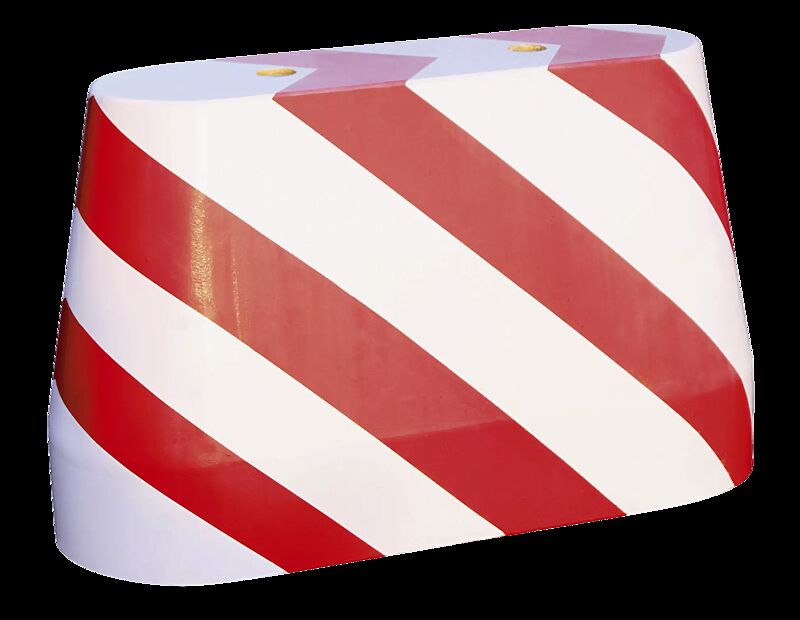 Radabweiser BAZAS in rot-weiß