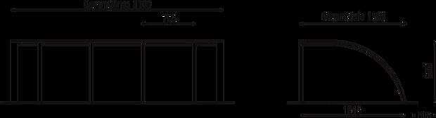 Anlehnbügel UNIT 4 Stellplätze