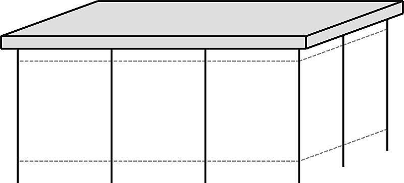 Überdachung FLEXI-BOX