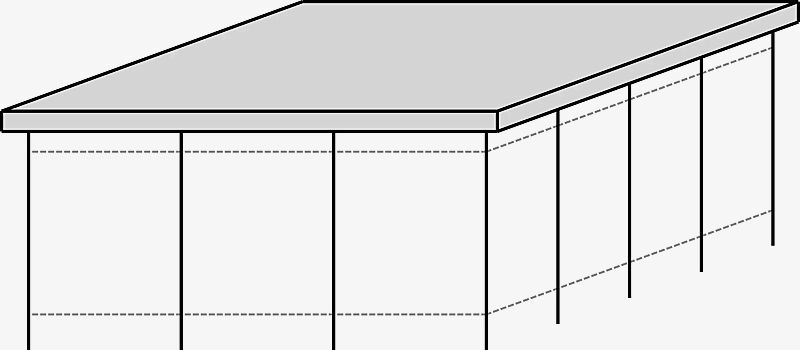 Überdachung FLEXI-BOX
