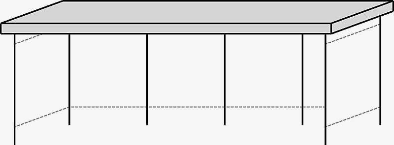 Überdachung FLEXI-BOX