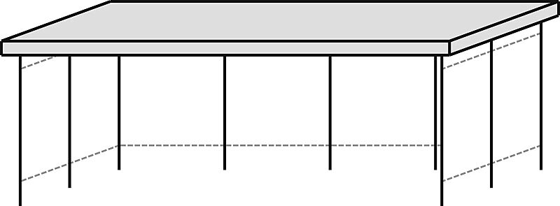 Überdachung FLEXI-BOX