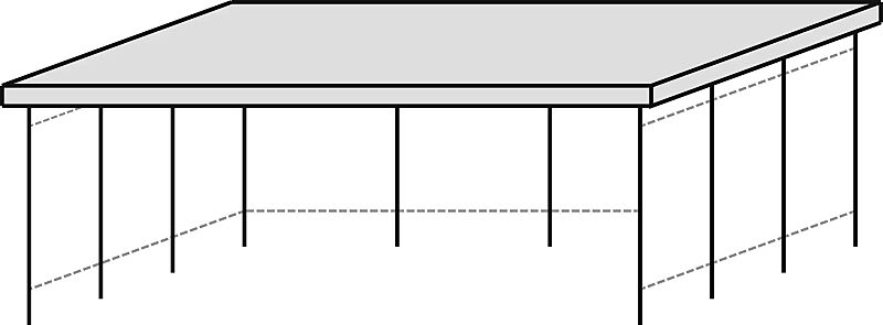 Überdachung FLEXI-BOX