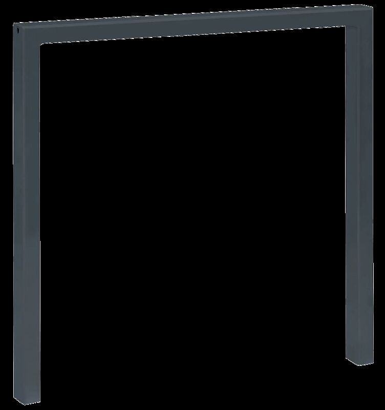 Anlehnbügel FLINT pulverbeschichtet, zum Einbetonieren