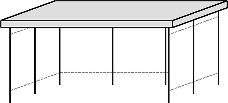 Überdachung FLEXI-BOX