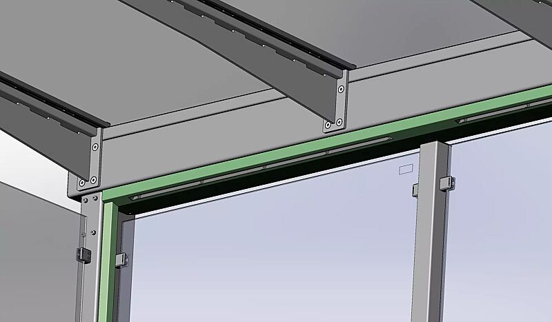 Ansicht Beleuchtung mit Bewegungsmelder