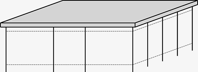 Überdachung FLEXI-BOX