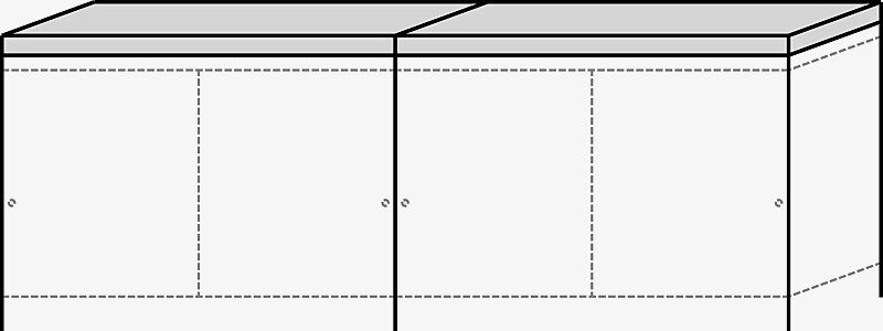 Überdachung MULTIPORT® für Doppelstockparksystem