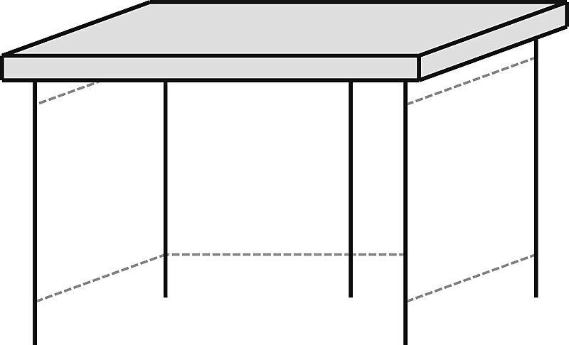 Überdachung FLEXI-BOX