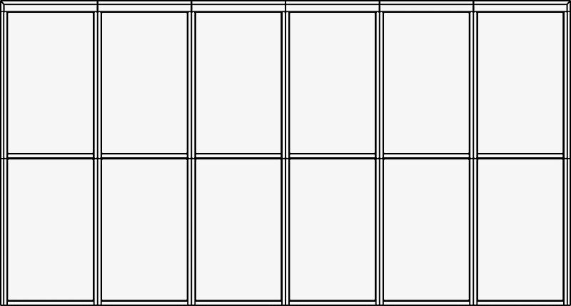 Fahrradgarage FULLERTON-E XL Anzahl Boxen: 12, Ausführung: doppelstöckig