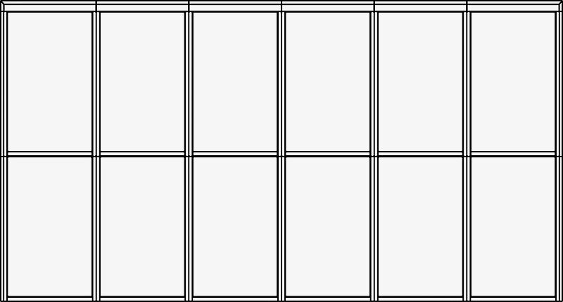 Fahrradgarage FULLERTON-PIN XL Anzahl Boxen: 12, Ausführung: doppelstöckig