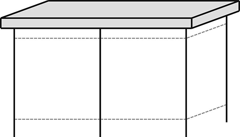 Überdachung FLEXI-BOX
