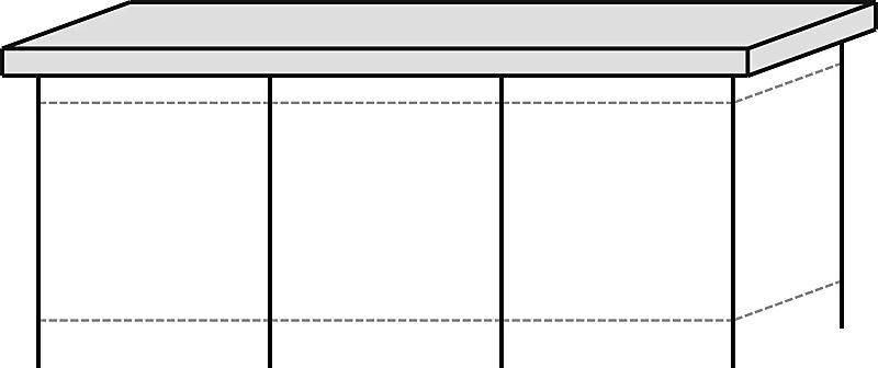 Überdachung FLEXI-BOX