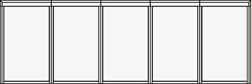 Fahrradgarage FULLERTON-E Anzahl Boxen: 5, für Liege- und Lastenfahrräder