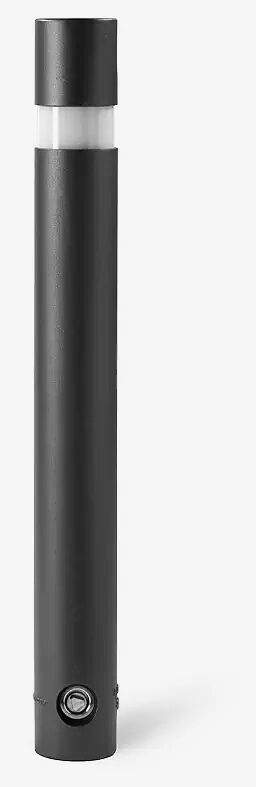 Pollerleuchte IXELLES, mit 3p-Technologie, in DB 703 eisenglimmer