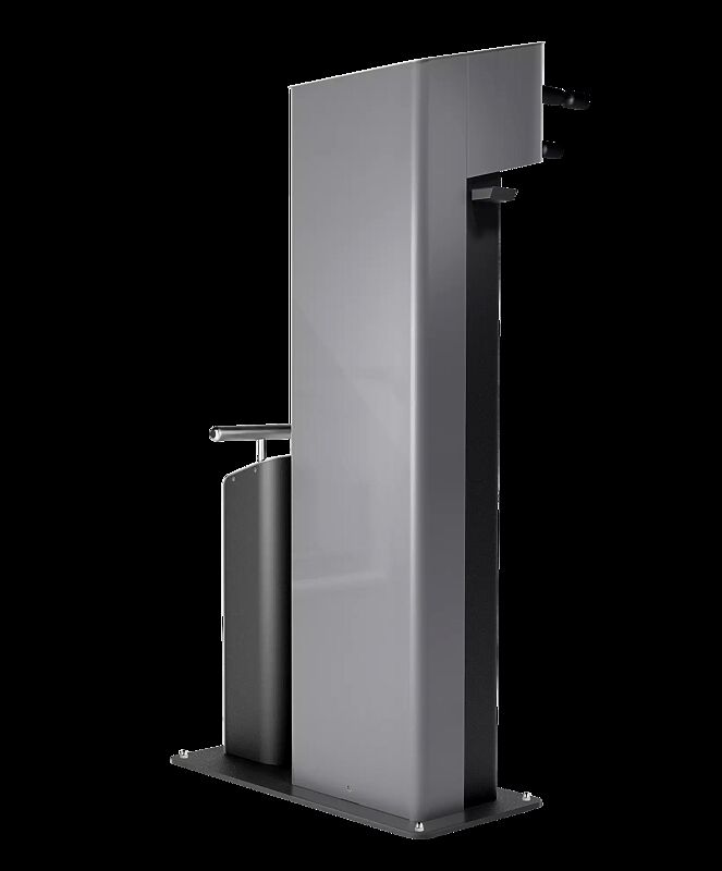 Servicestation CARY, Ausführung Basic, Gehäuse in RAL 9023 perldunkelgrau