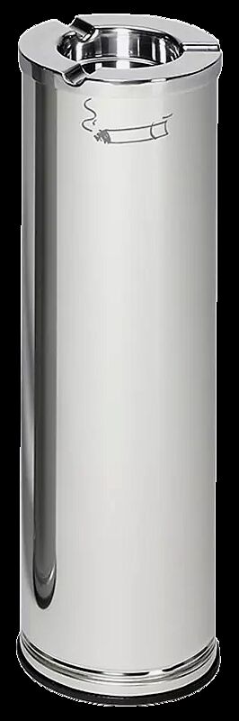 Standascher BREMEN, aus poliertem Edelstahl