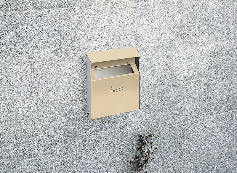 Wandascher GETLEY, Korpus in RAL 1015 hellelfenbein