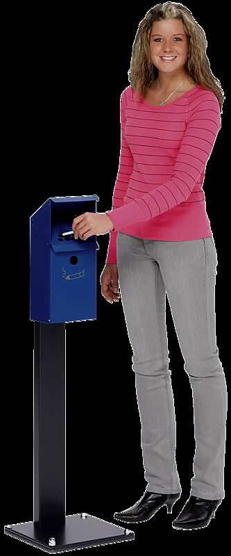 Wandascher NOTTINGHAM, zum Aufdübeln, in RAL 5010 enzianblau