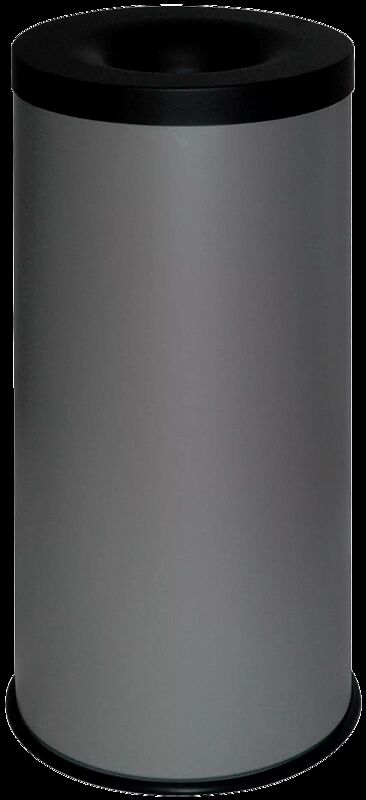 Abfallbehälter FIREMAN aus Stahl, selbstlöschend