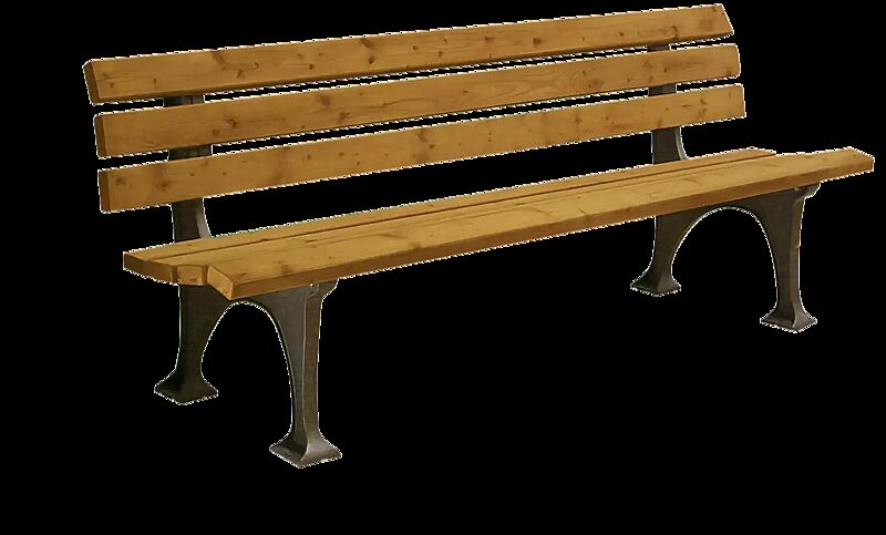 Sitzbank BOLOGNA mit Eschenholzbelattung