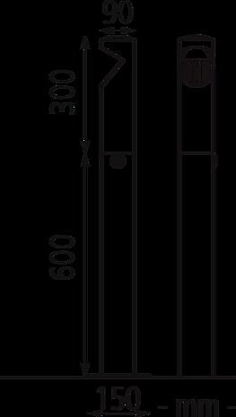 Ascher LENOX z. A., gewölbt