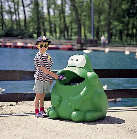 Abfallbehälter FROSCH