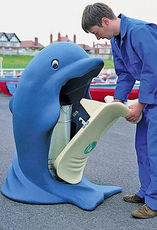 Abfallbehälter DELFIN