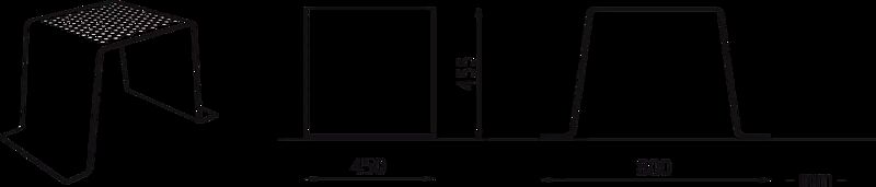 Sitz SINUS ohne Rückenlehne