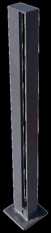 Poller ELIAS ohne Stadtwappen, in RAL 7016 anthrazitgrau