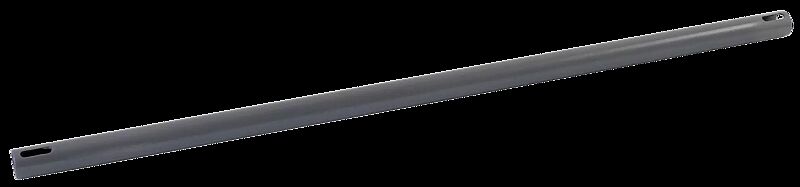 Verbindungsrohr für Rabattengeländer CYDLIMIT, Länge 1200 mm, in DB 703 eisenglimmer