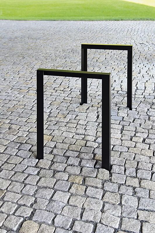 Anlehnbügel LOTLIMIT in RAL 9005 tiefschwarz