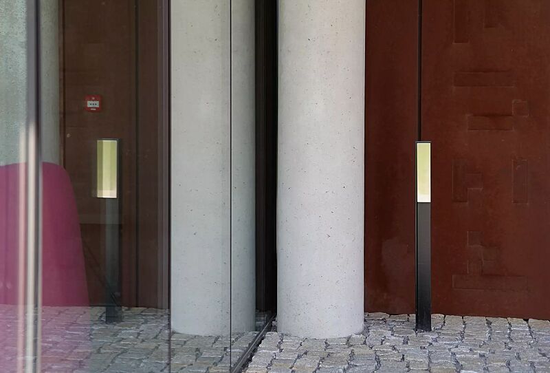 Standascher VALET, 1 Liter, zum Aufdübeln, Stahlteile in RAL 9005 tiefschwarz