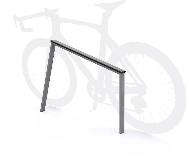 Anlehnbügel UNOLA in RAL 9007 graualuminium