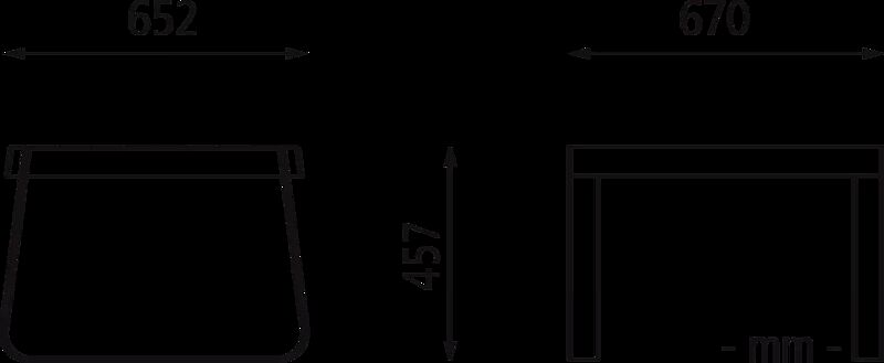 Sitz IGLAU CLASSIC ohne Rückenlehne