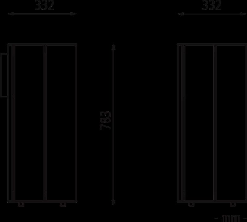 Abfallbehälter EGER mit Holzbelattung FSC®-zert. Thermoholz Esche