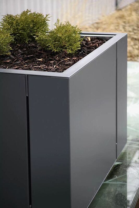 Detail: Aluminiumseitenwände