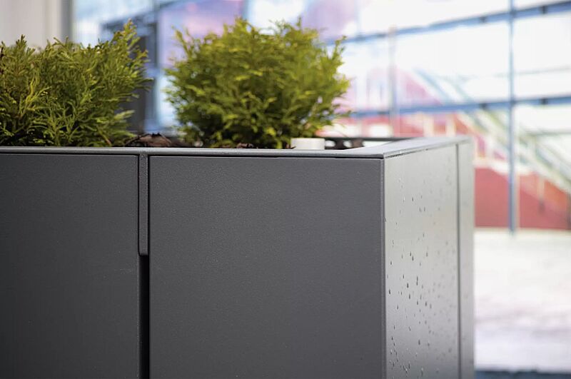 Detail: Aluminiumseitenwände