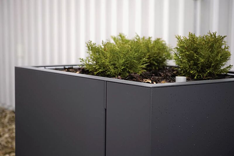 Detail: Aluminiumseitenwände