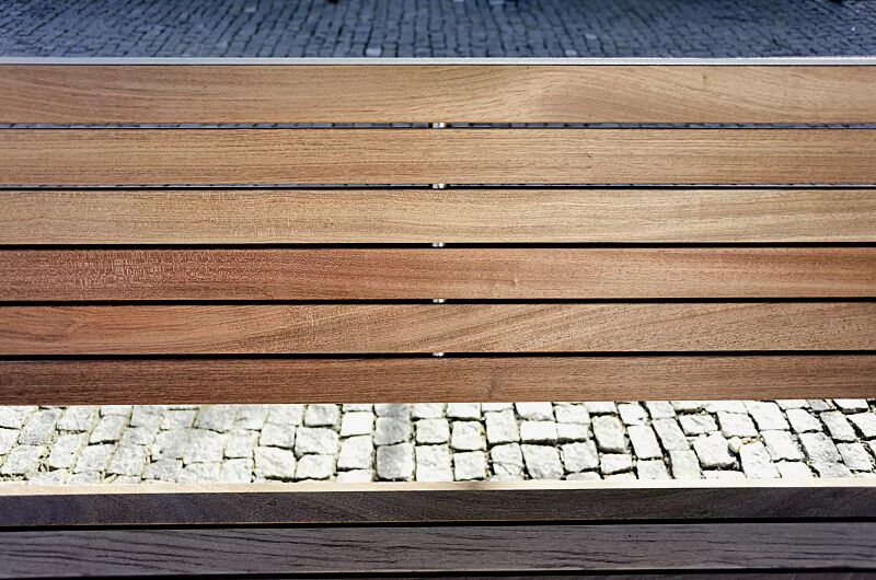 Detail: Jatobaholzbelattung