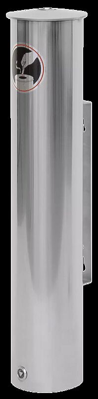 Wandascher FINTWIN - selbstlöschend aus Edelstahl