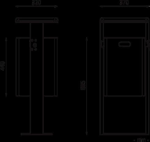 ohne Ascher - zum Aufdübeln