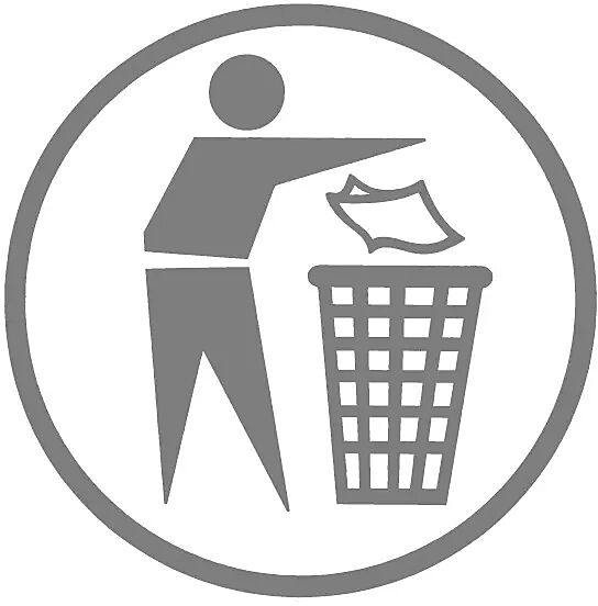 Aufkleber "Saubermännchen" Klarsicht - silber