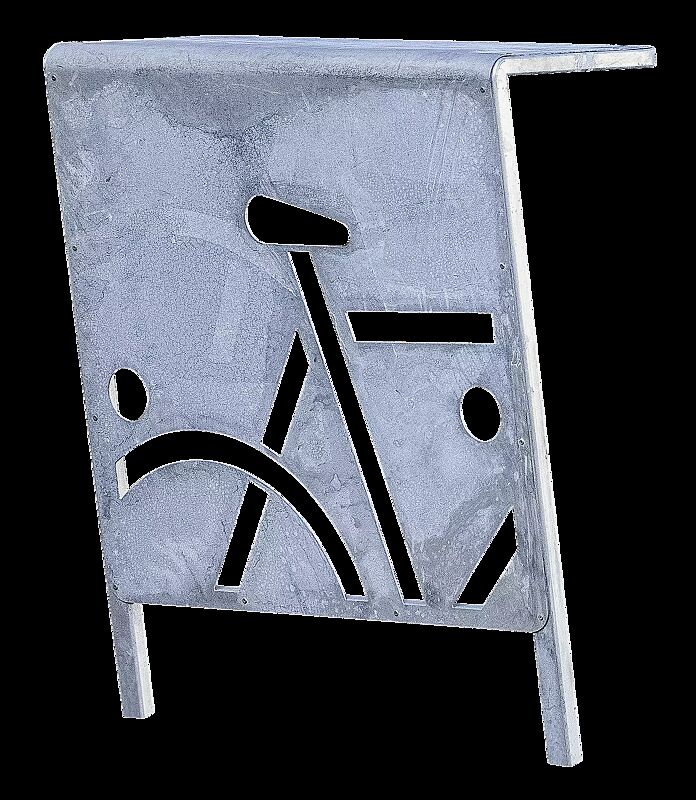 Anlehnbügel FARGO, feuerverzinkt