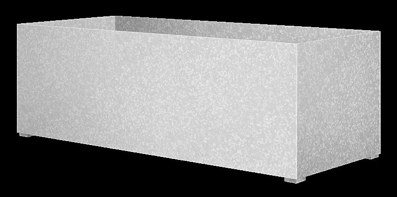 Pflanzbehälter LINN, rechteckig, feuerverzinkt