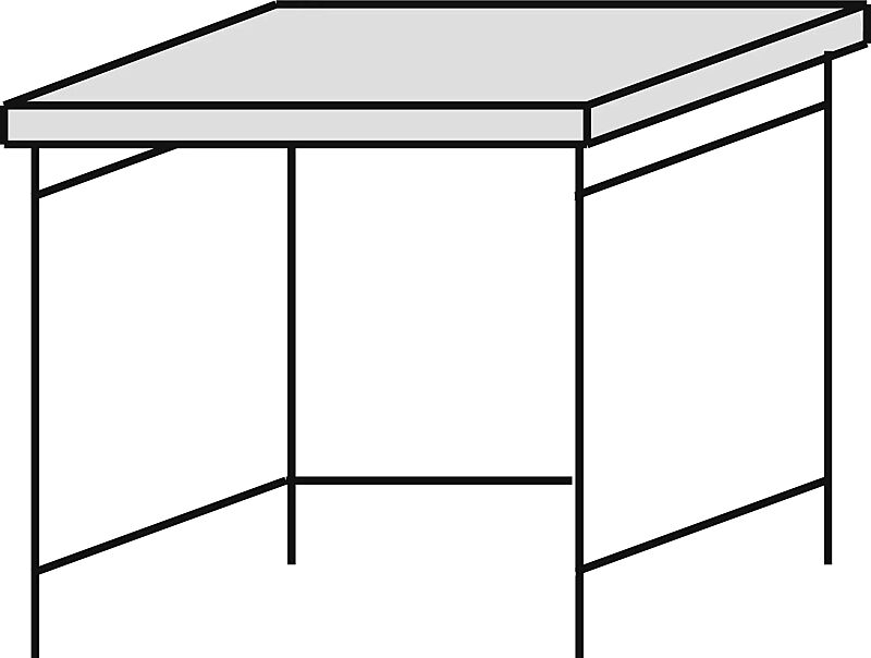 Raucherunterstand FUMO Komplettangebot