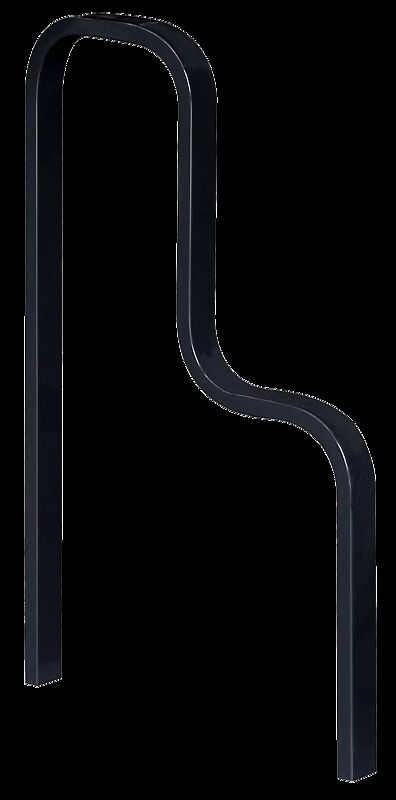 Anlehnbügel IMAWA in RAL 7016 anthrazitgrau