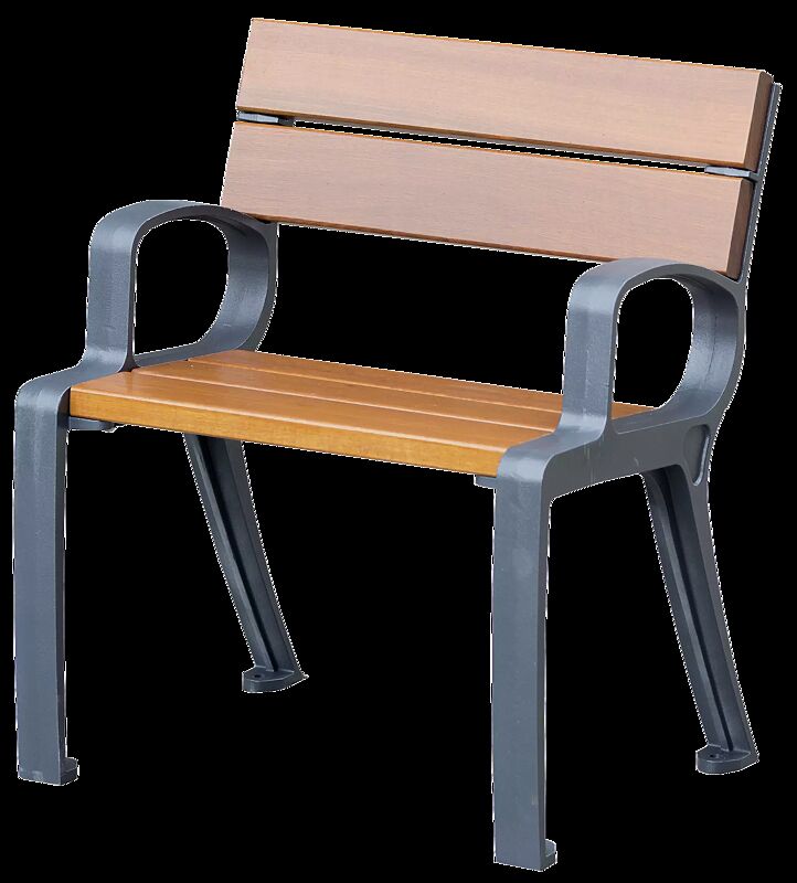 Sitz BASIC, Stahlteile in RAL 7016 anthrazitgrau