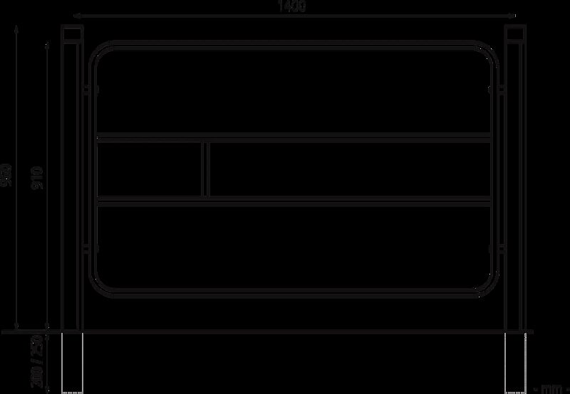 Geländersystem IMAWA herausnehmbar